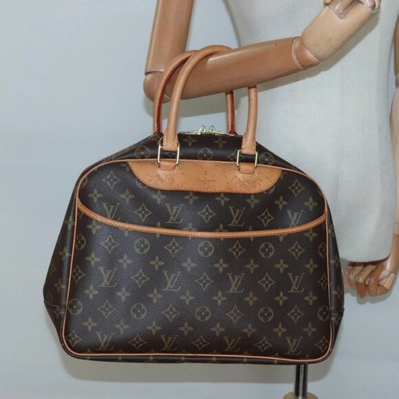 LOUIS VUITTON Monogram Deauville Hand Bag - Picture 14 of 16